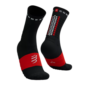 Ultra Trail HIGH SOCKS – black/red