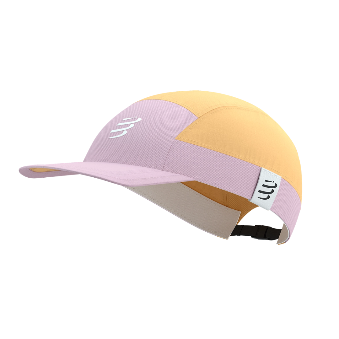 5 Panel Light Cap – buf orange/roseate - Image 2