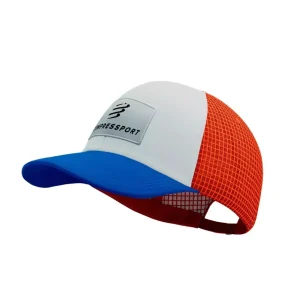 Trucker 6P Cap – Princess blue / white