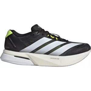 Adizero Boston 13 M – Preto/ Branco / Amarelo