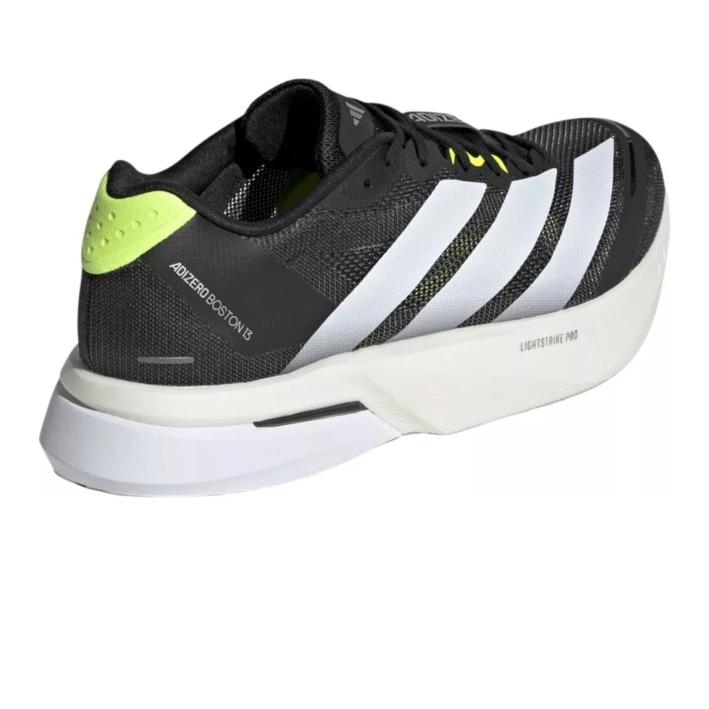 Adizero Boston 13 M – Preto/ Branco / Amarelo - Image 5
