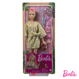 Barbie Self Care – Boneca c/ Mascote no Spa