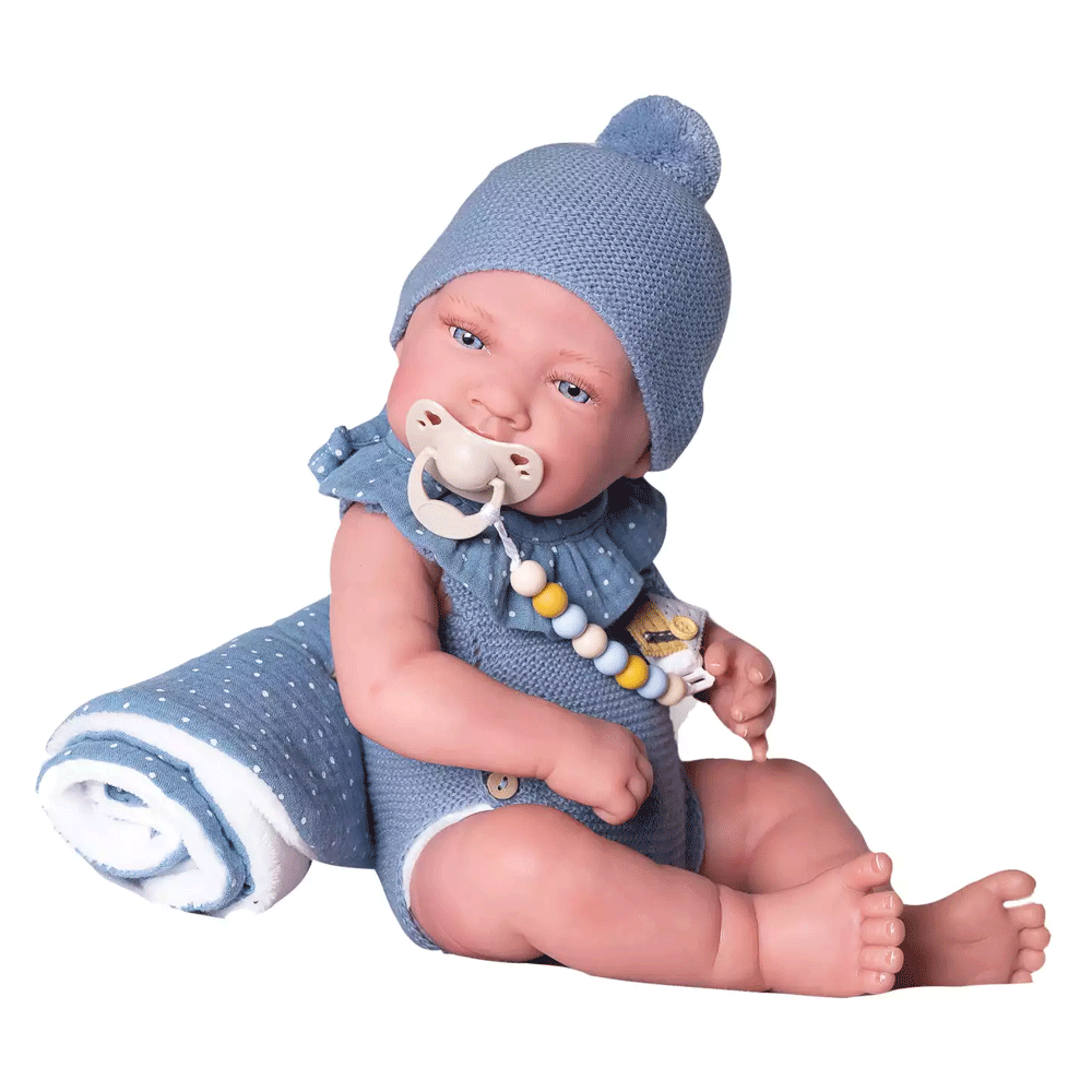 Boneco Reborn Vinil Lui 42cm - Image 3