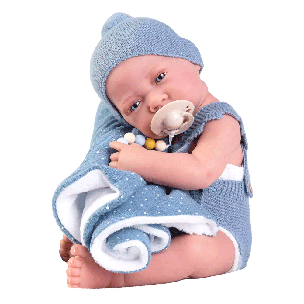 Boneco Reborn Vinil Lui 42cm