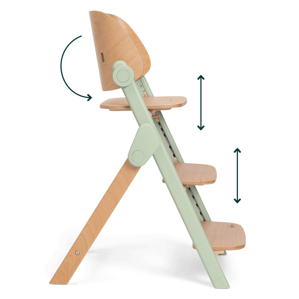 Cadeira Papa Evolutiva Chicco Meraviglia Olive - Image 7