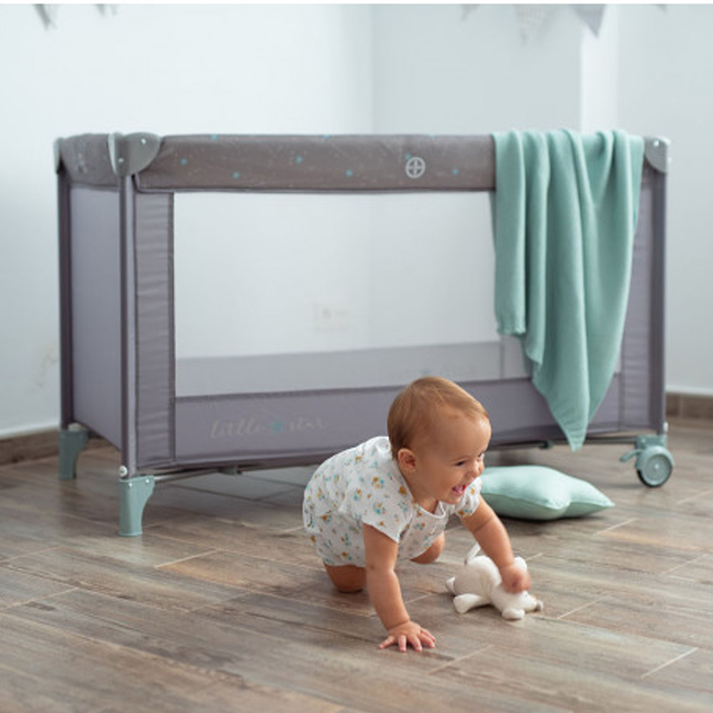 Cama de Viagem Olmitos Little Star Grey - Image 4