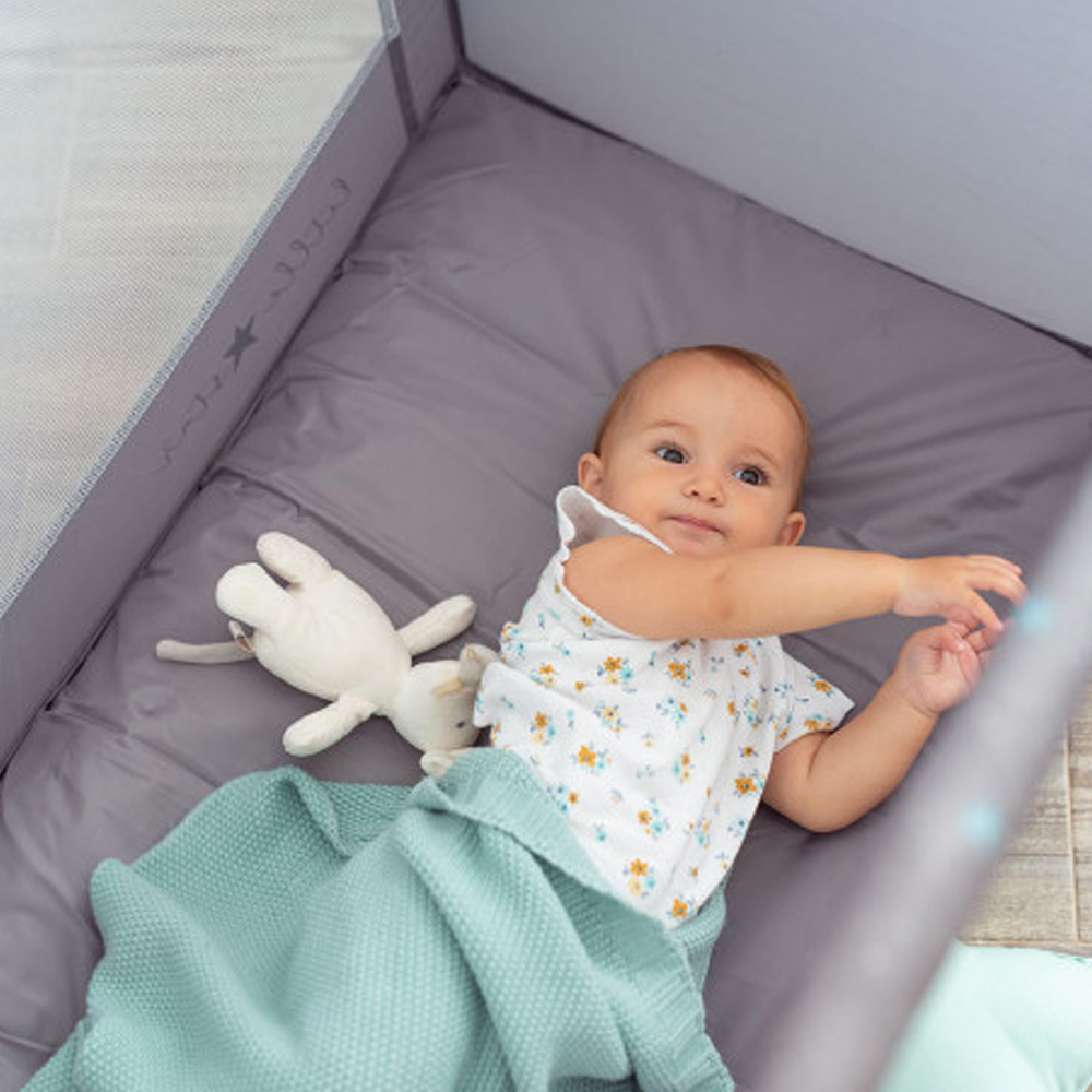 Cama de Viagem Olmitos Little Star Grey - Image 5