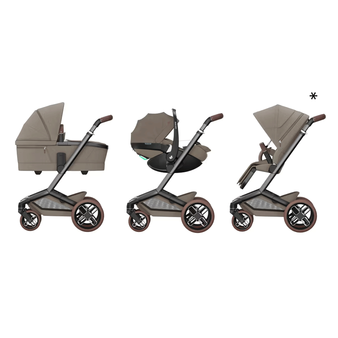 Pack Maxi-Cosi Trio Fame c/ Alcofa + Pebble 360 Pro² Truffle + Base Isofix FamilyFix 360 Pro - Image 9