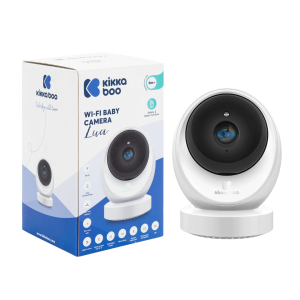 Intercomunicador Kikkaboo Câmara Vigilância Wifi Lua