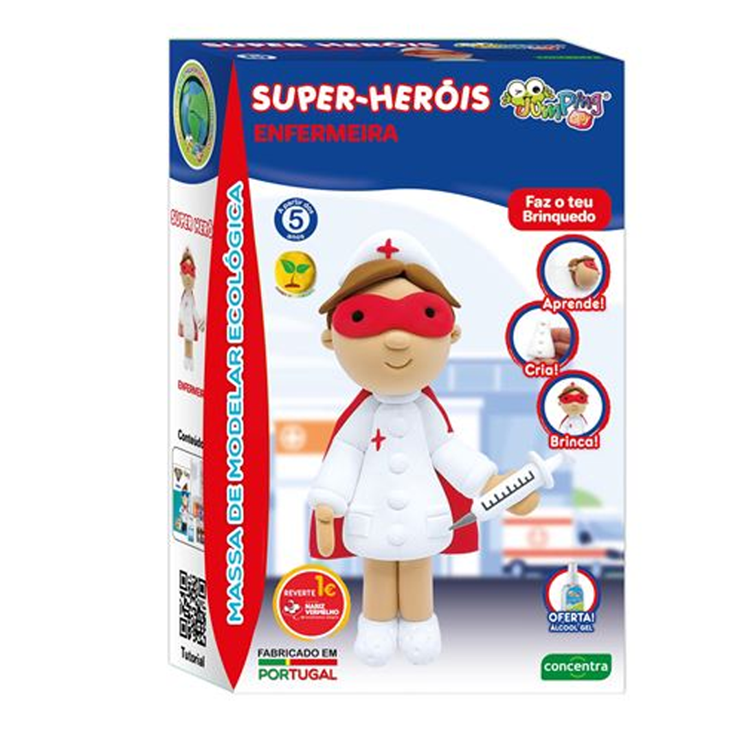 Jumping Clay Super-Heróis Enfermeira - Image 2