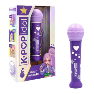 K-Pop Idol Microfone c/ Gravador