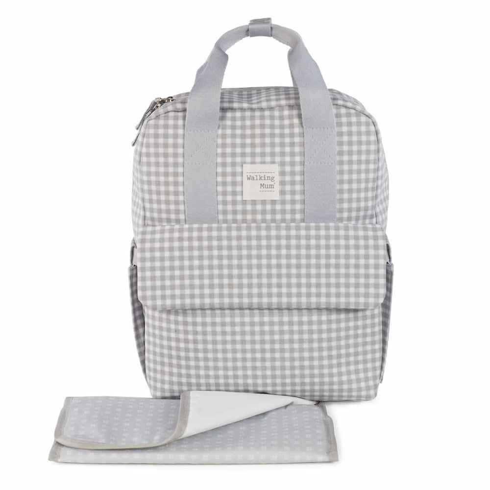 Mochila Walking Mum I Love Vichy Cinza - Image 2