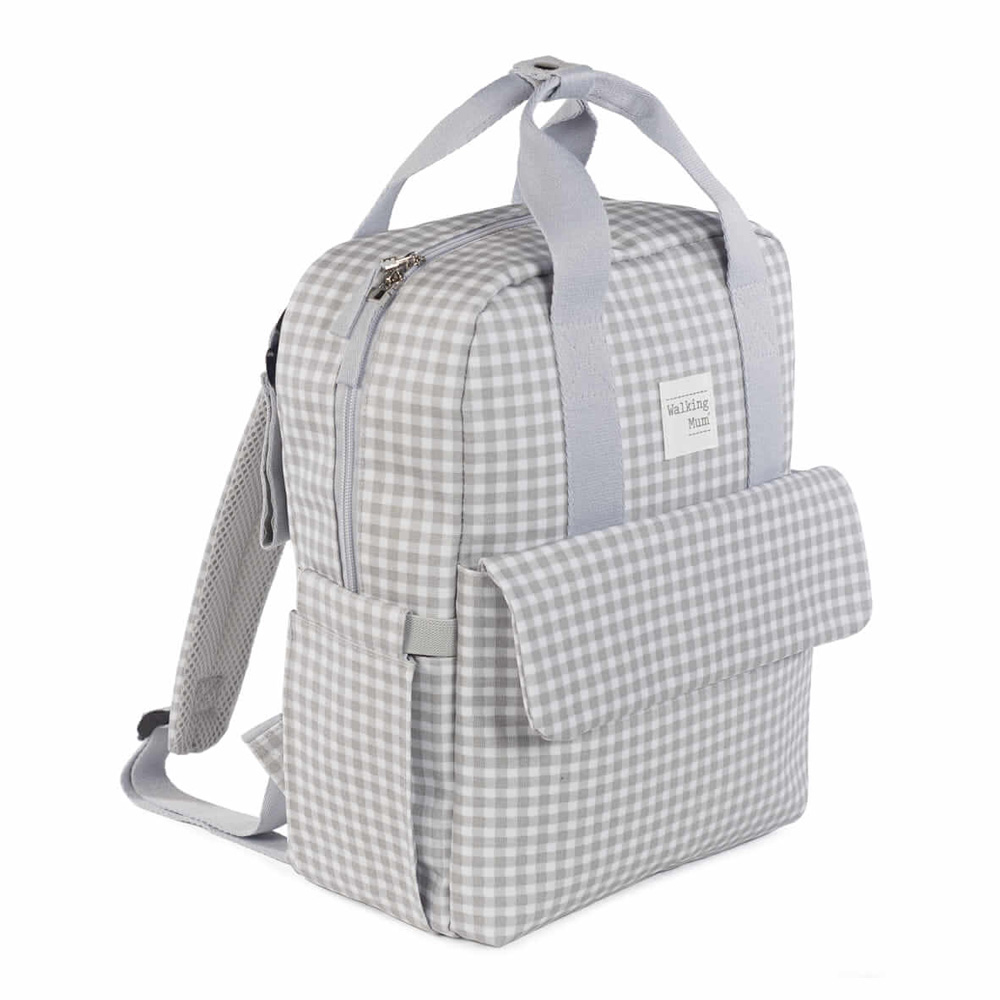 Mochila Walking Mum I Love Vichy Cinza - Image 3