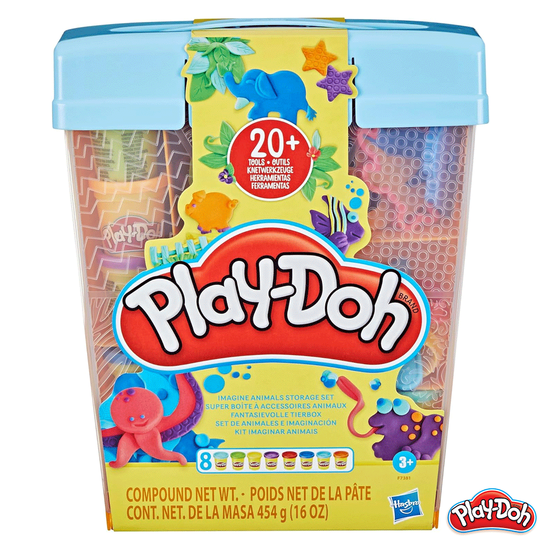 Play-Doh Kit Plasticina Imaginar Animais