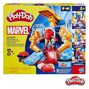 Play-Doh Marvel Iron Man Laboratório de Armaduras