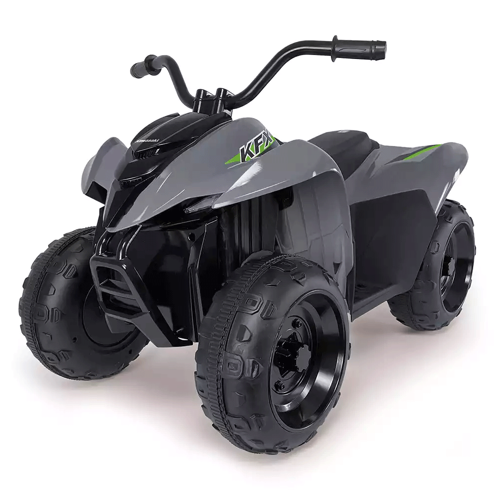 Quad Kawasaki KFX90 Injusa 6V Cinza