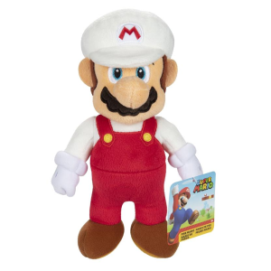 Super Mario Peluche Mario de Fogo 25cm