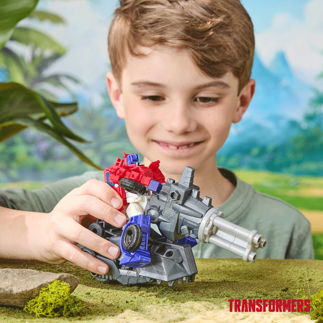 Transformers Cyberworld Chomp&Battle Grimlock - Image 6