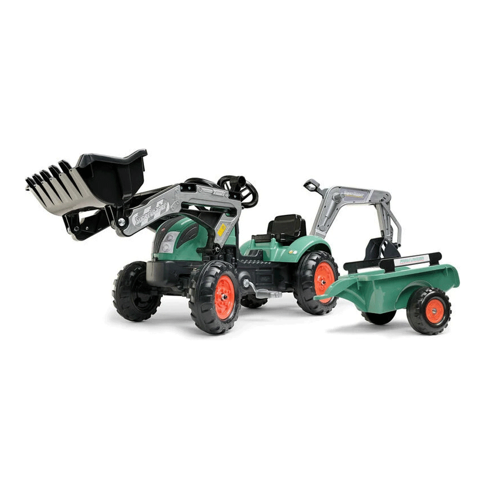 Trator Farm Lander Superloader + Reboque + Pás - Image 2