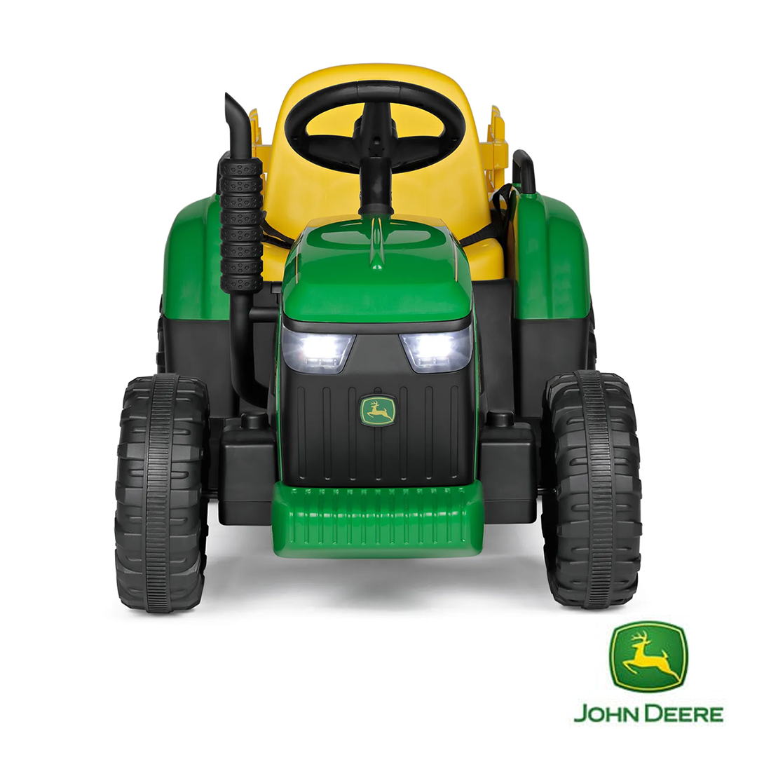 Trator John Deere Farm Power 12V c/ Controlo Remoto - Image 3