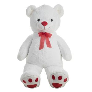Ursinho Peluche Laço Vermelho 140cm